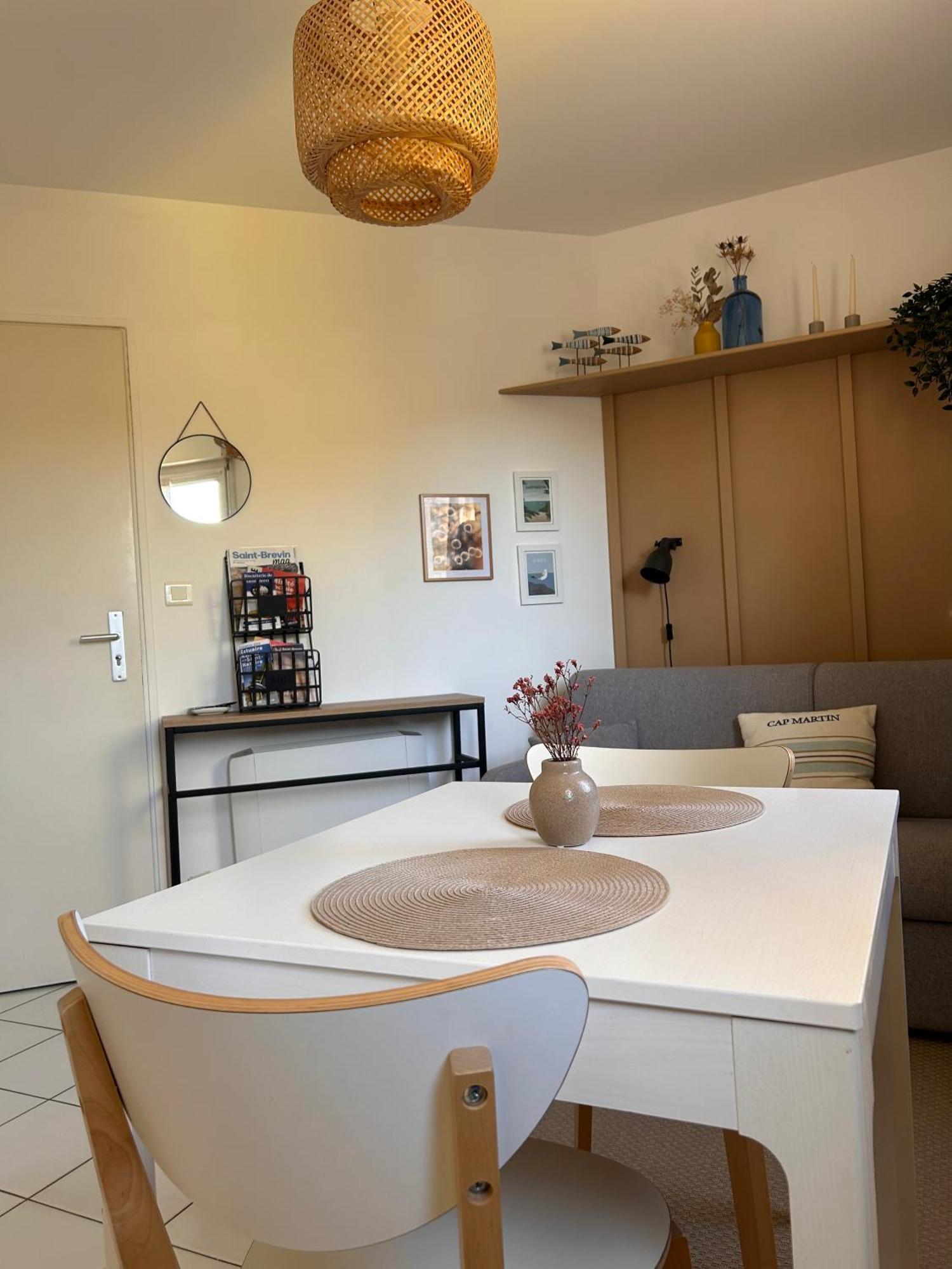Evasion Bord De Mer Studio A 50M De La Plage Сен-Бревен-ле-Пен Екстериор снимка